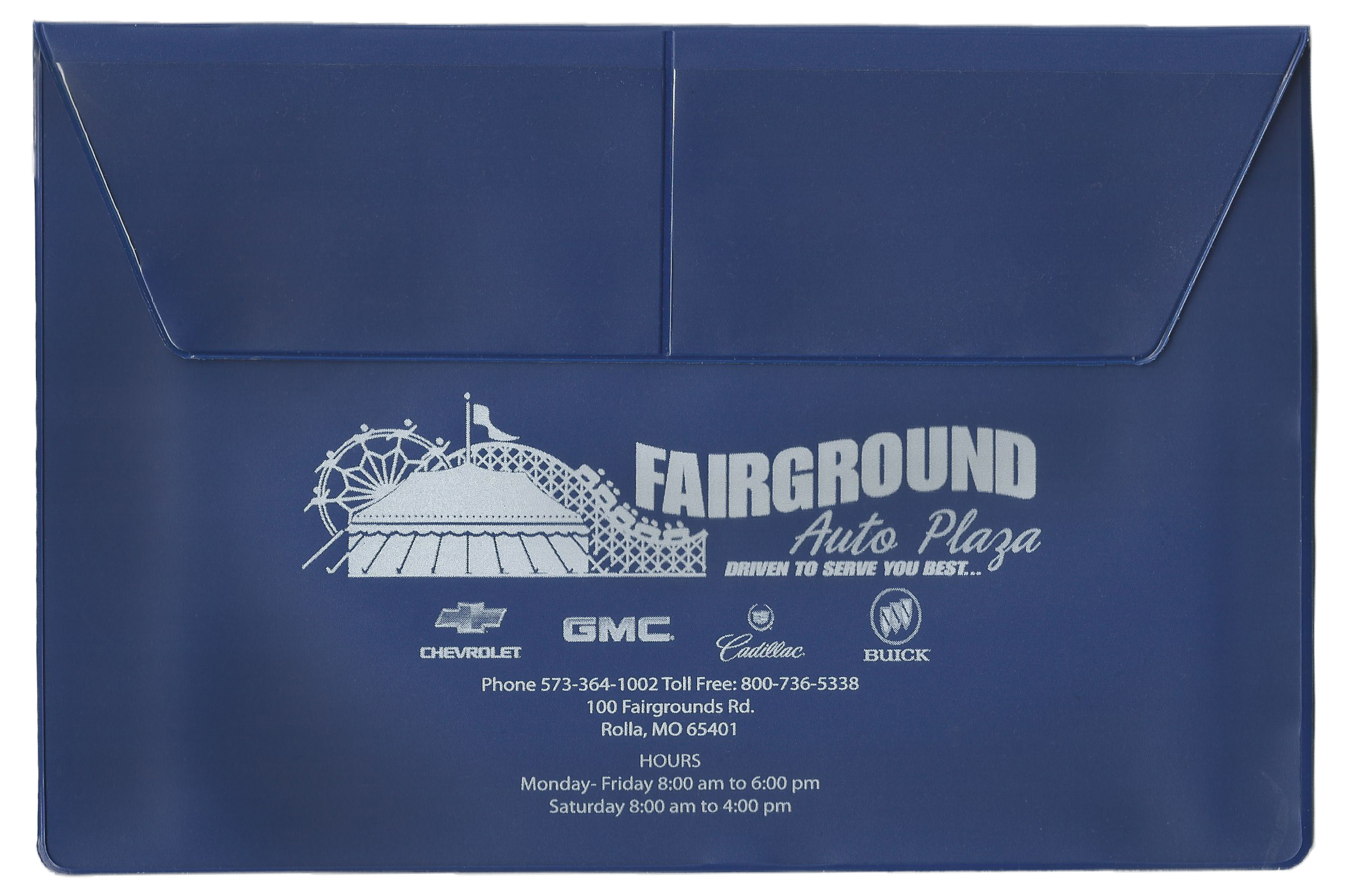 Automotive document holder
