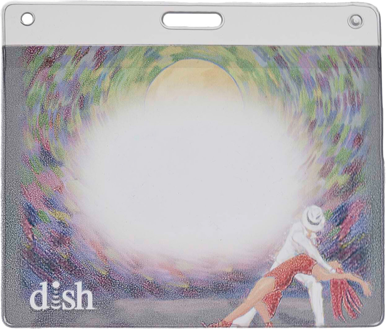 Custom Dish Badge Holder (Custom Vinyl Products)