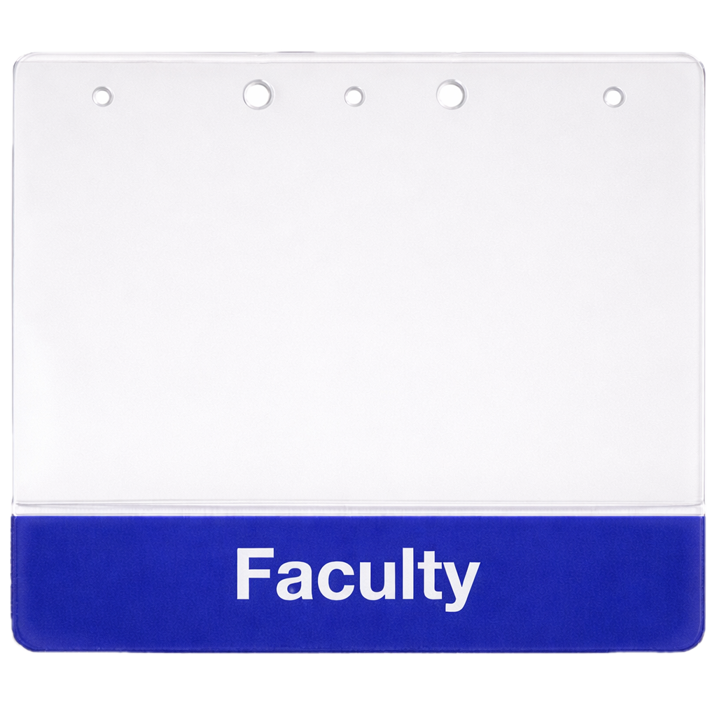 Faculty Badge Blue