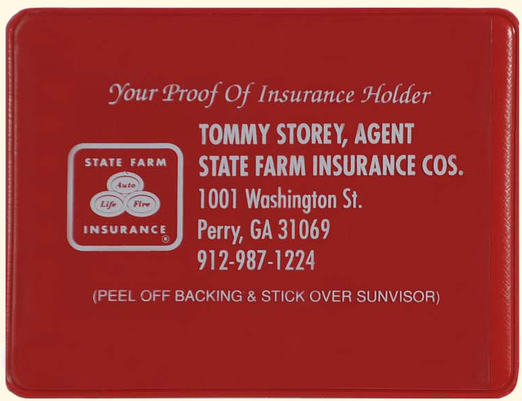 State Farm Adhesive Sleeve